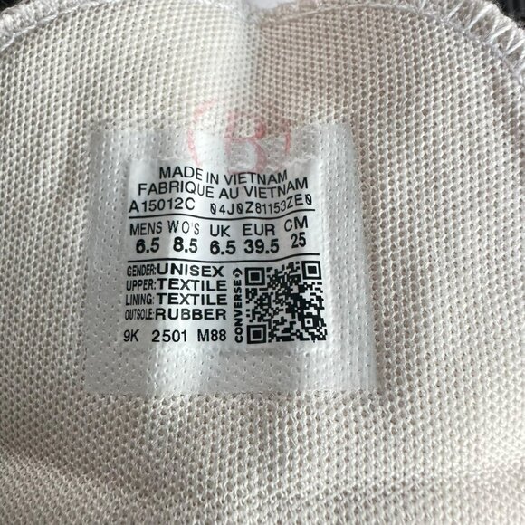 Converse Chuck Taylor Lift Double Stack Platform 8.5 Women Sneaker Peach A15012C - Picture 7 of 7